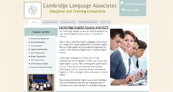 Desktop Screenshot of cambridgeenglishcourse.com